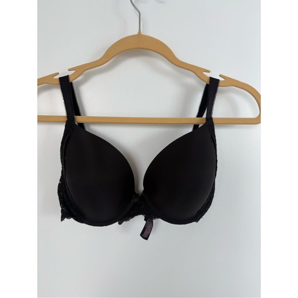 Victoria’s Secret perfect coverage bonnet black bra size 34b